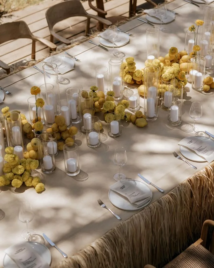 Lemon-garden table