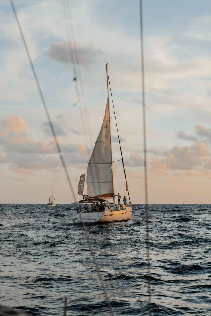 Aboard at anchor