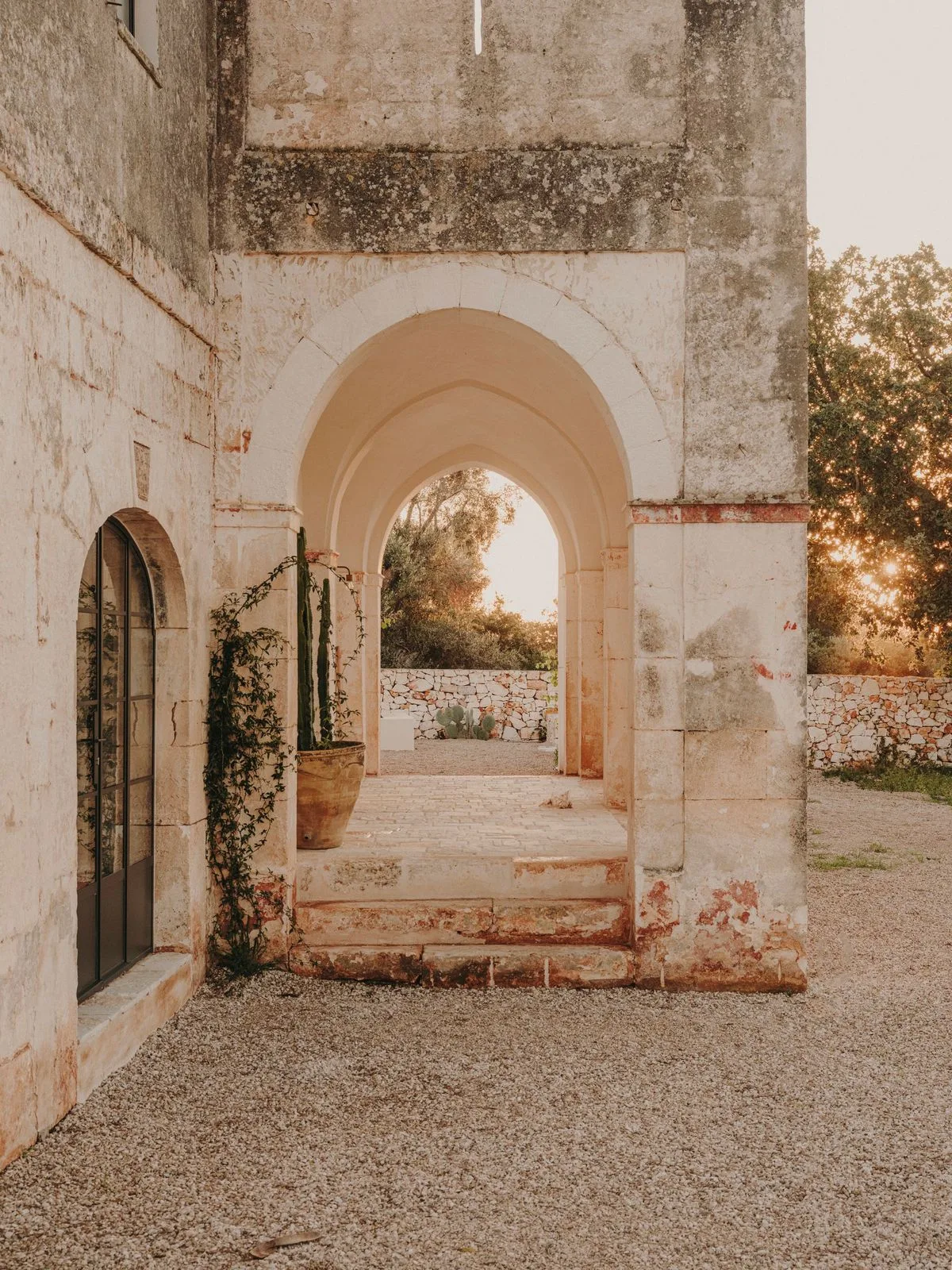Masseria courtyard