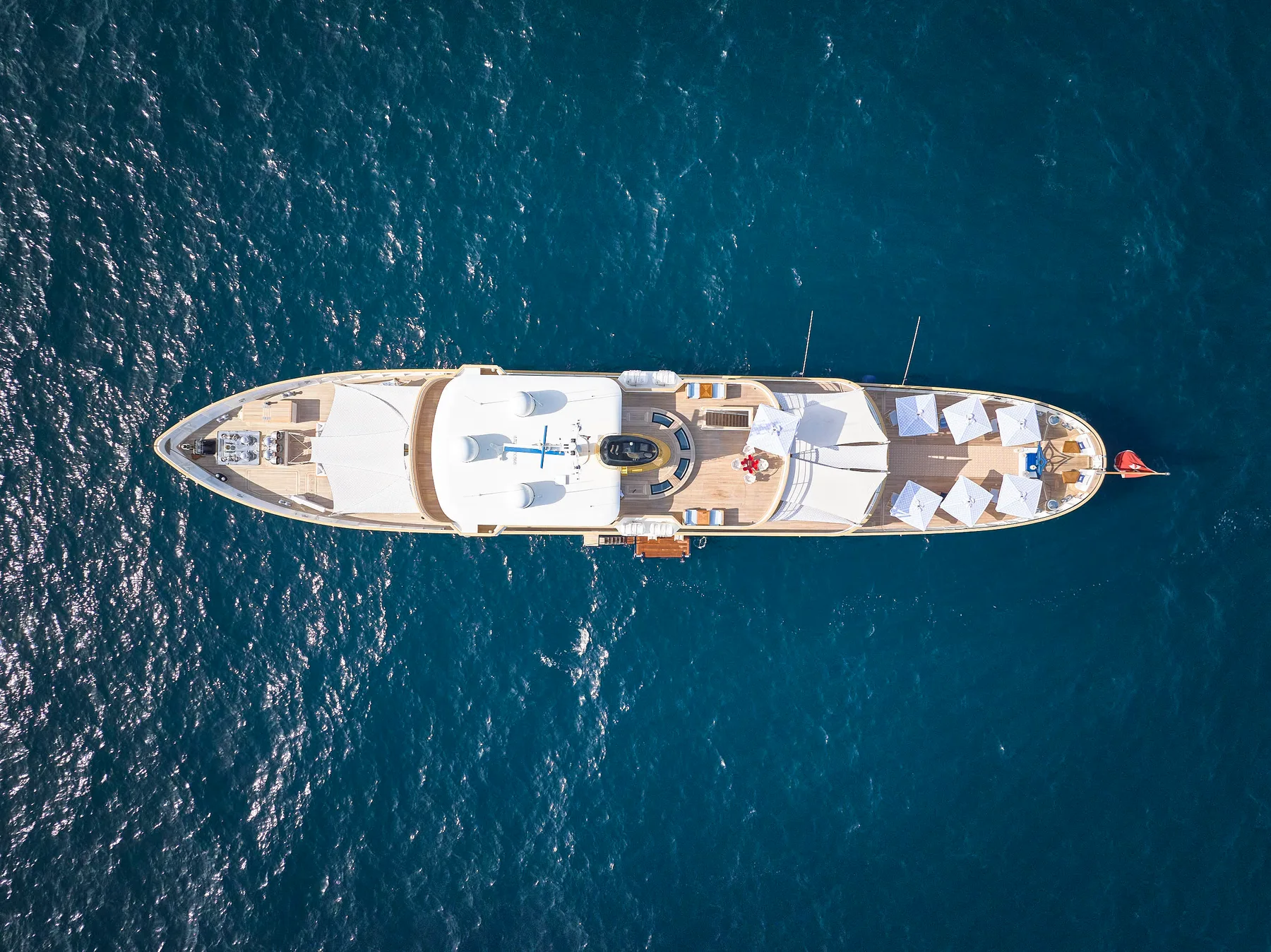 Arrival by tender